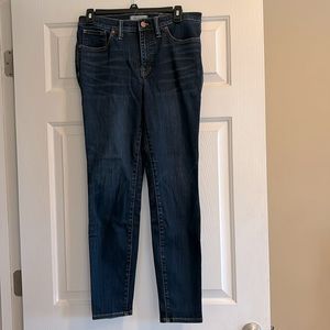 Madewell 9” High Rise Skinny Jeans
